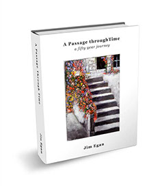 Cinelli Design - Book Cover Design Jim Egan - A passage through Life